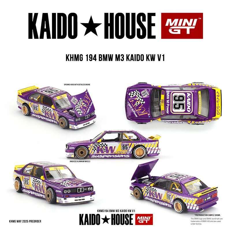 Die Cast Car 1 64 - KHMG 194 1:64 BMW M3 Kaido