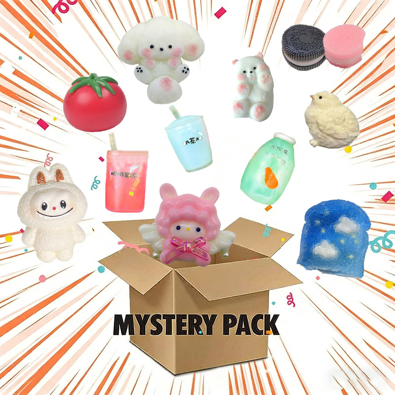 Mystery Box Blind Bag - Taba Squshy Kawaii Mysterious Surprise Blind