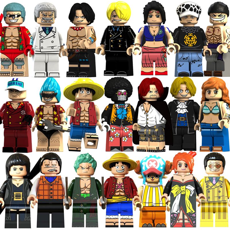 Building Block Mini - Building blocks figures dolls toys mini
