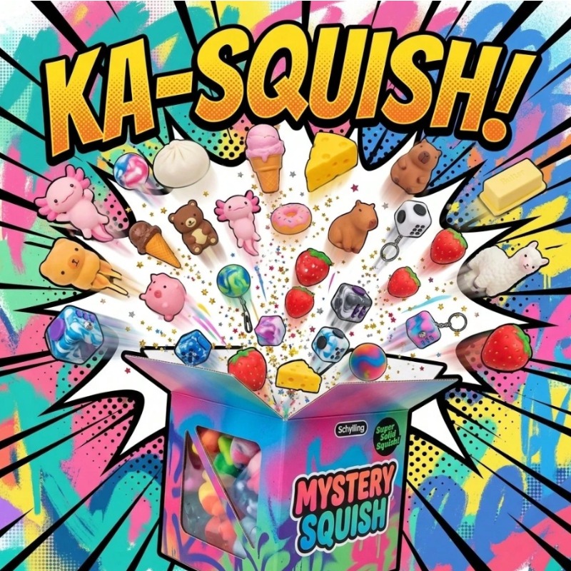 Mystery Box Blind Bag - 1PC Draws Mystery Squishy Toys –