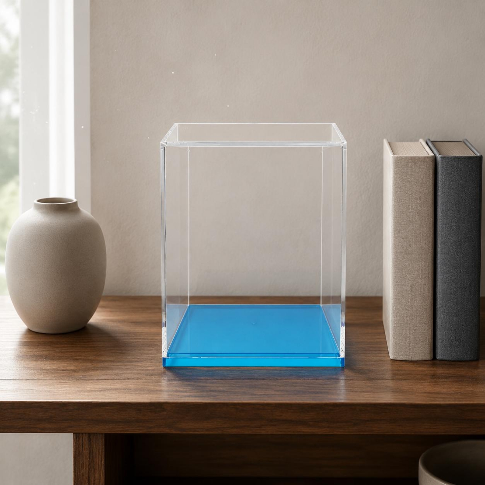 Display Case Acrylic - Dustproof Display Case Single-Piece-Piece Acrylic Display