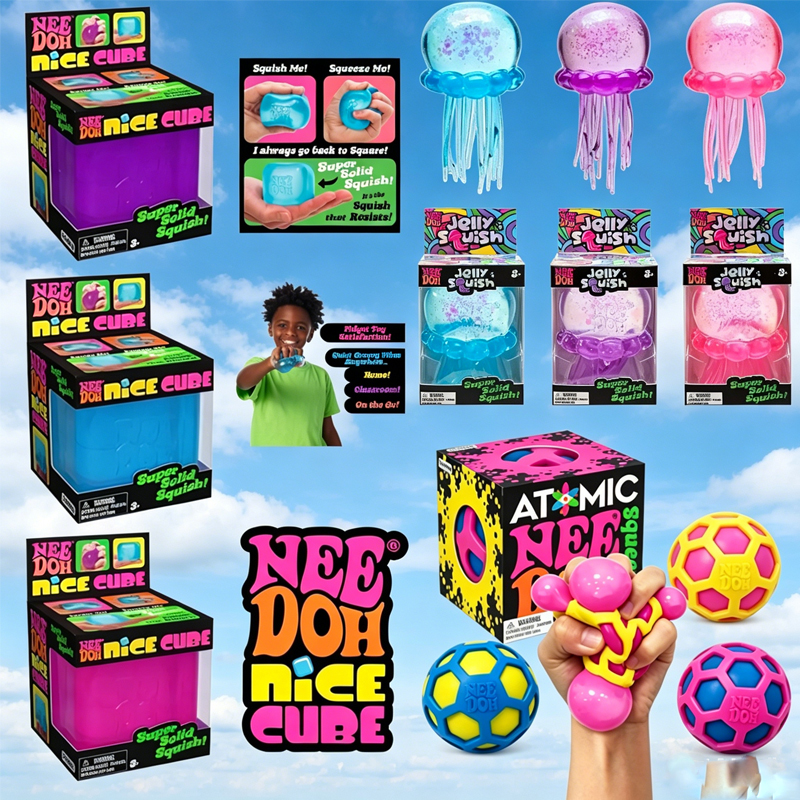Squishy Schylling Needoh Nice  - Fidget Cube Original ulasan dan harga