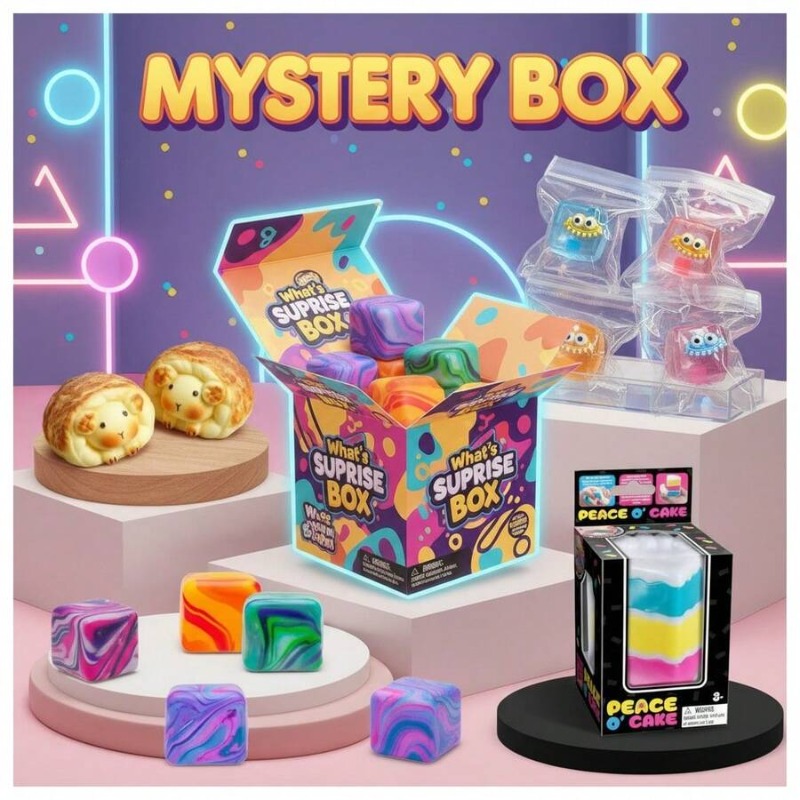 Mystery Blind Box Squishy Toy  - Mystery Box Blind Bag ulasan dan harga