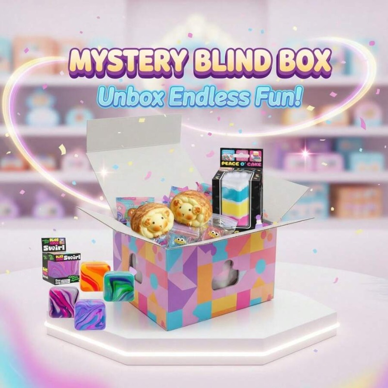 Mystery Blind Box Squishy Toy  - Mystery Box Blind Bag ulasan dan harga