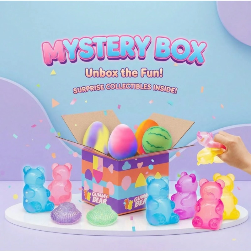 Blind Box Squishy Toy – 3 Rand - Mystery Box Blind Bag ulasan dan harga