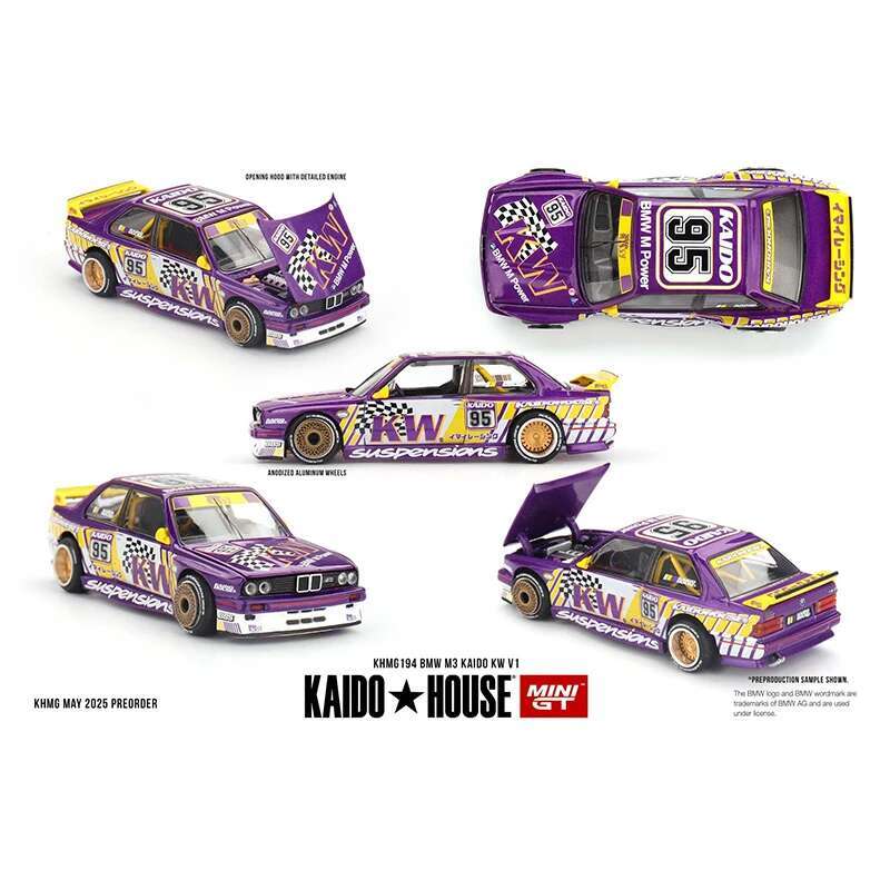 KHMG 194 1:64 BMW M3 Kaido KW  - Die Cast Car 1 64 ulasan dan harga