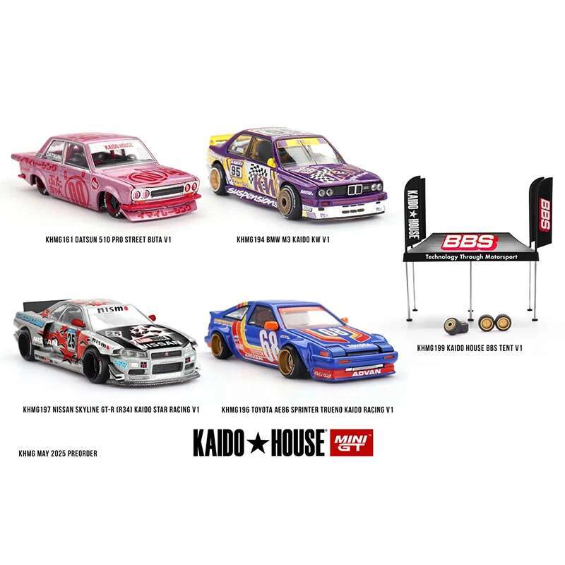 KHMG 194 1:64 BMW M3 Kaido KW  - Die Cast Car 1 64 ulasan dan harga