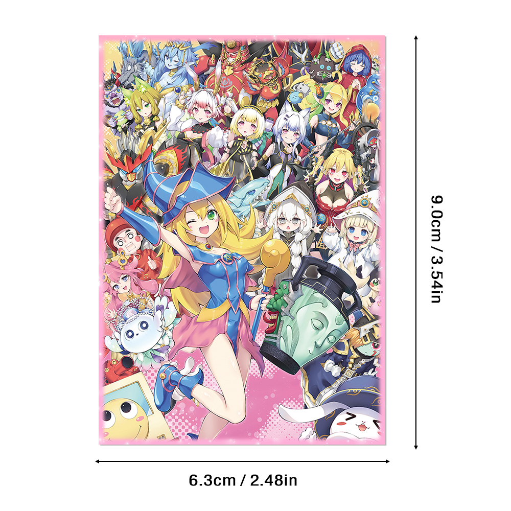 50PCS 63×90mm Japanese Size Co - Card Penny Sleeve ulasan dan harga