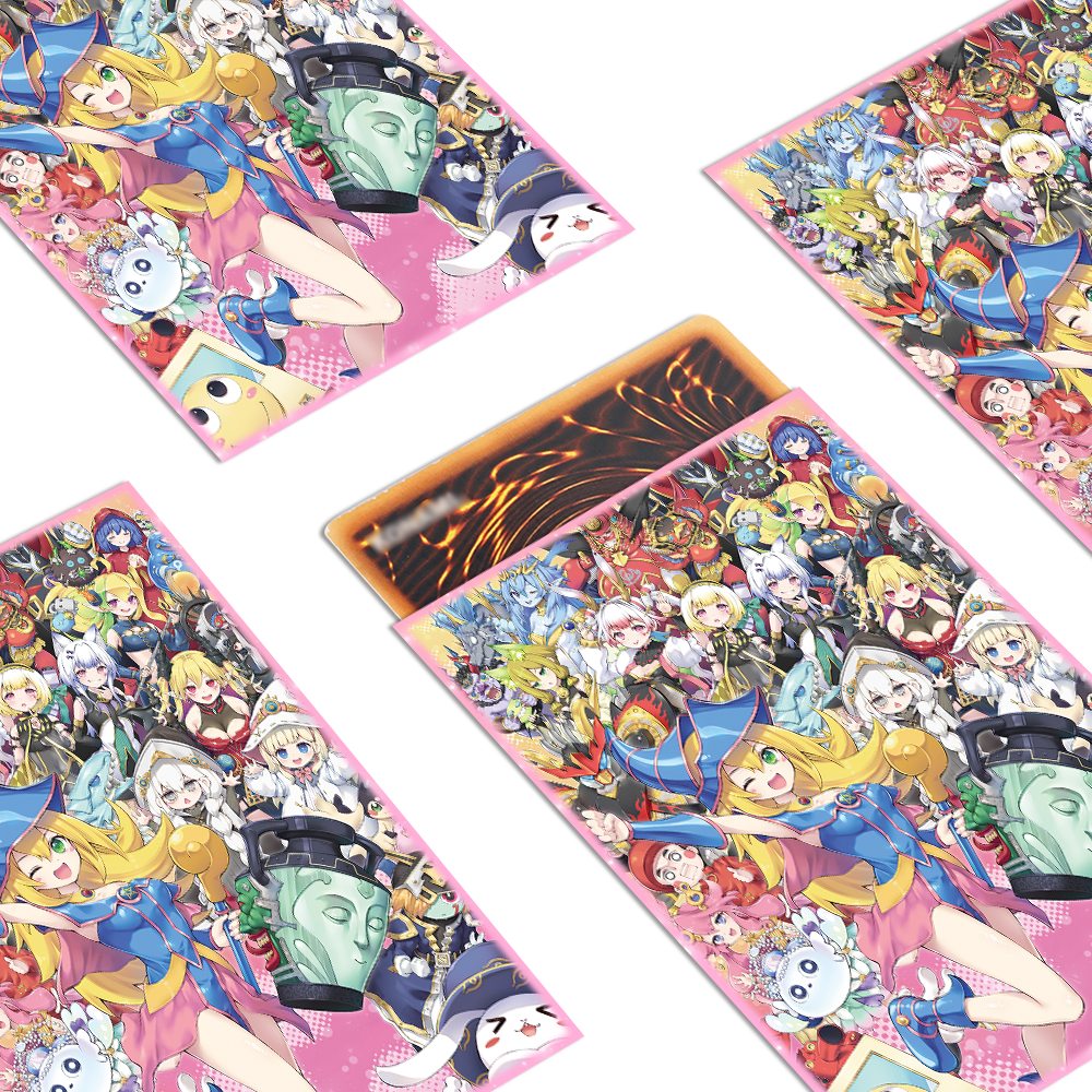 50PCS 63×90mm Japanese Size Co - Card Penny Sleeve ulasan dan harga