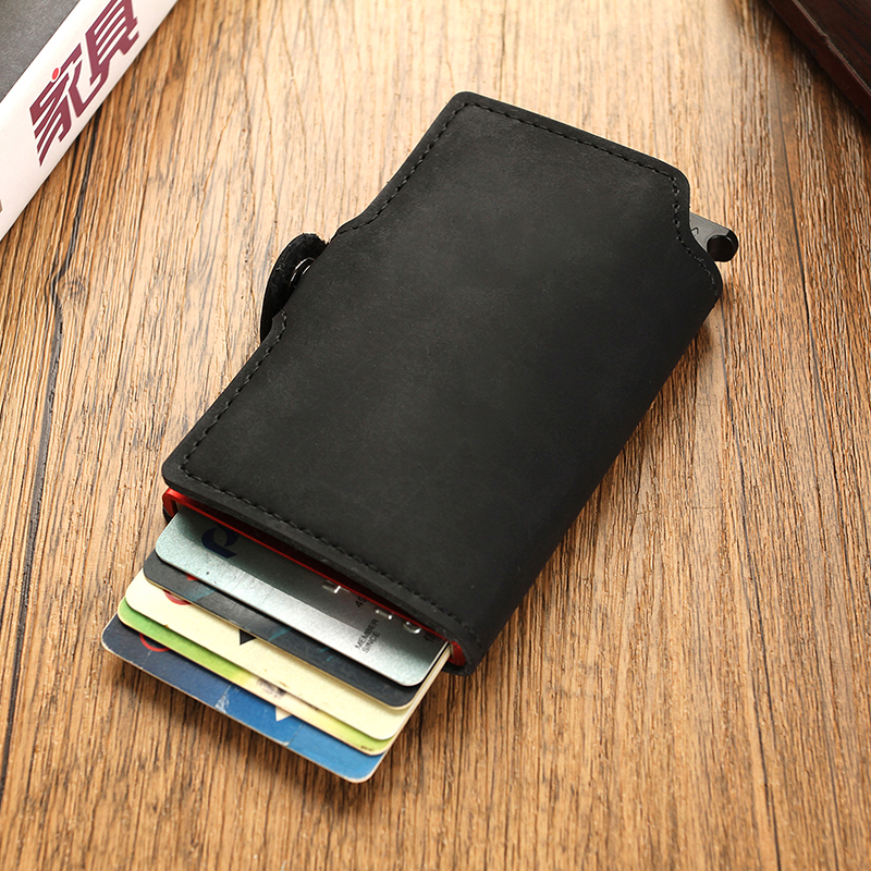 Slim Business Card Holder Men  - Card Top Loader ulasan dan harga