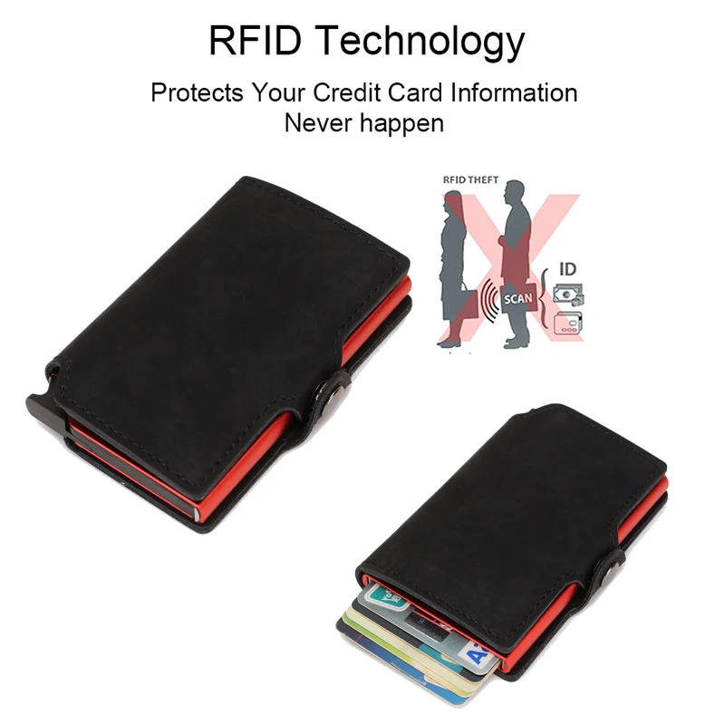 Slim Business Card Holder Men  - Card Top Loader ulasan dan harga