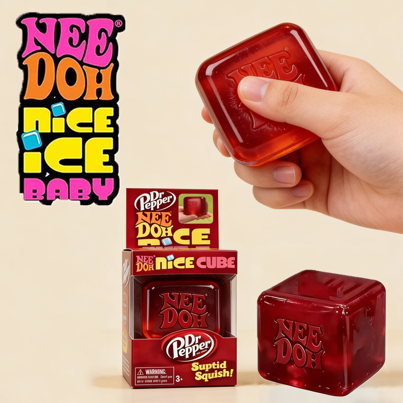Dr Pepper x NeeDoh Nice Cube S - Fidget Cube Original ulasan dan harga