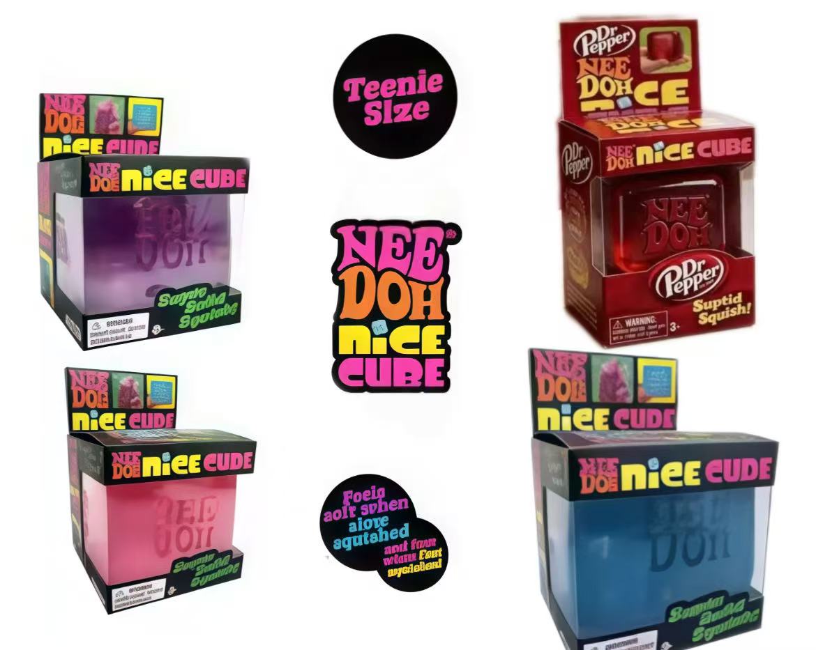 Dr Pepper x NeeDoh Nice Cube S - Fidget Cube Original ulasan dan harga