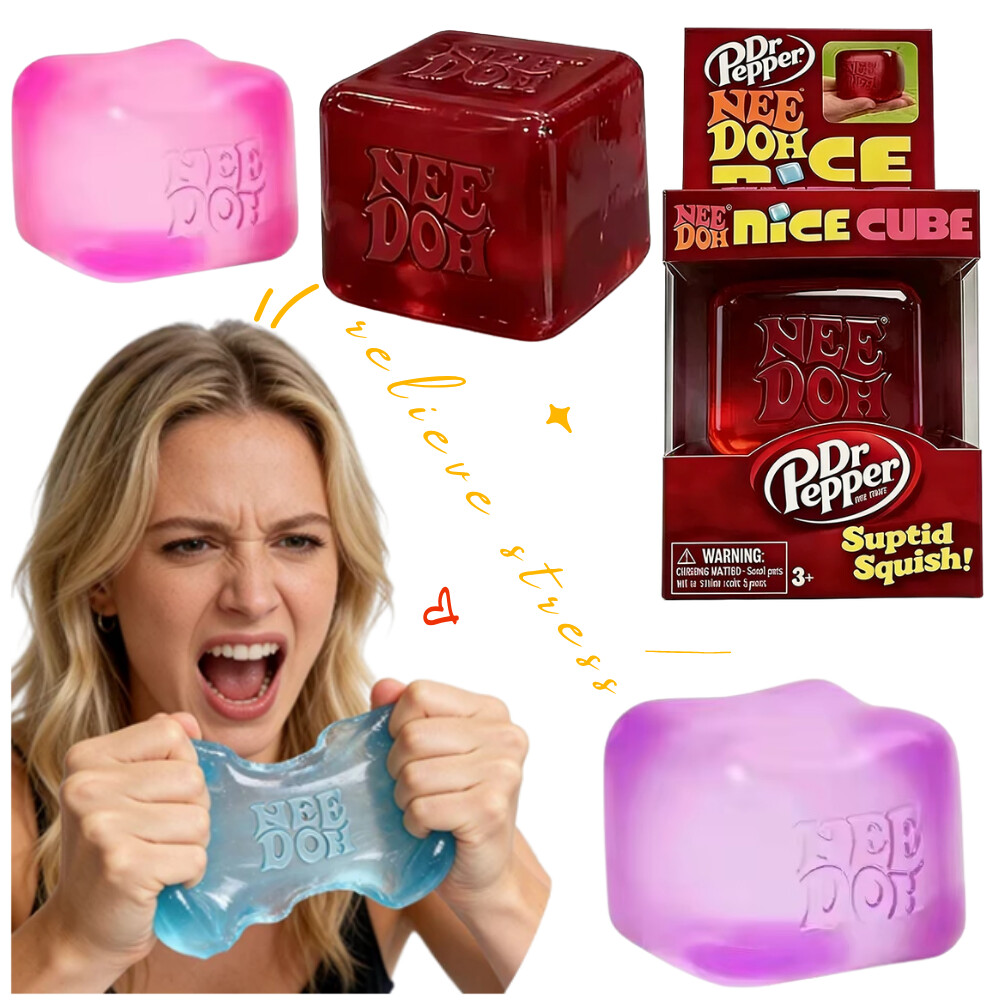 @New Schylling Needoh Nice Sen - Fidget Cube Original ulasan dan harga