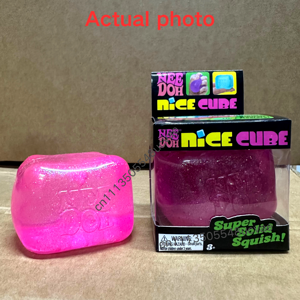 Schylling Nee Doh Glitter Cube - Fidget Cube Original ulasan dan harga