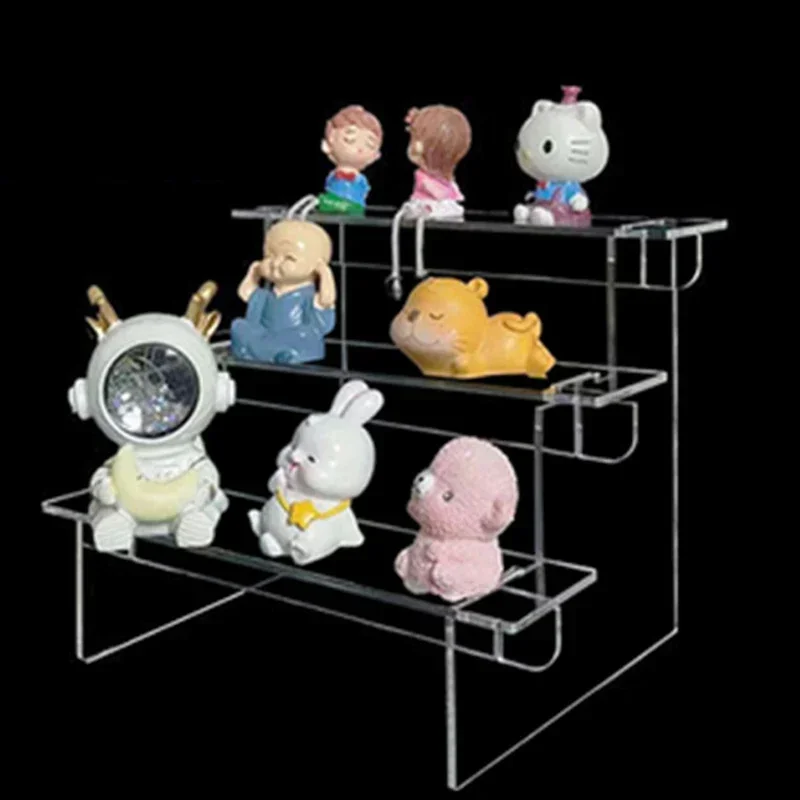 1-5 Tier Acrylic Display Stand - Display Risers Set ulasan dan harga