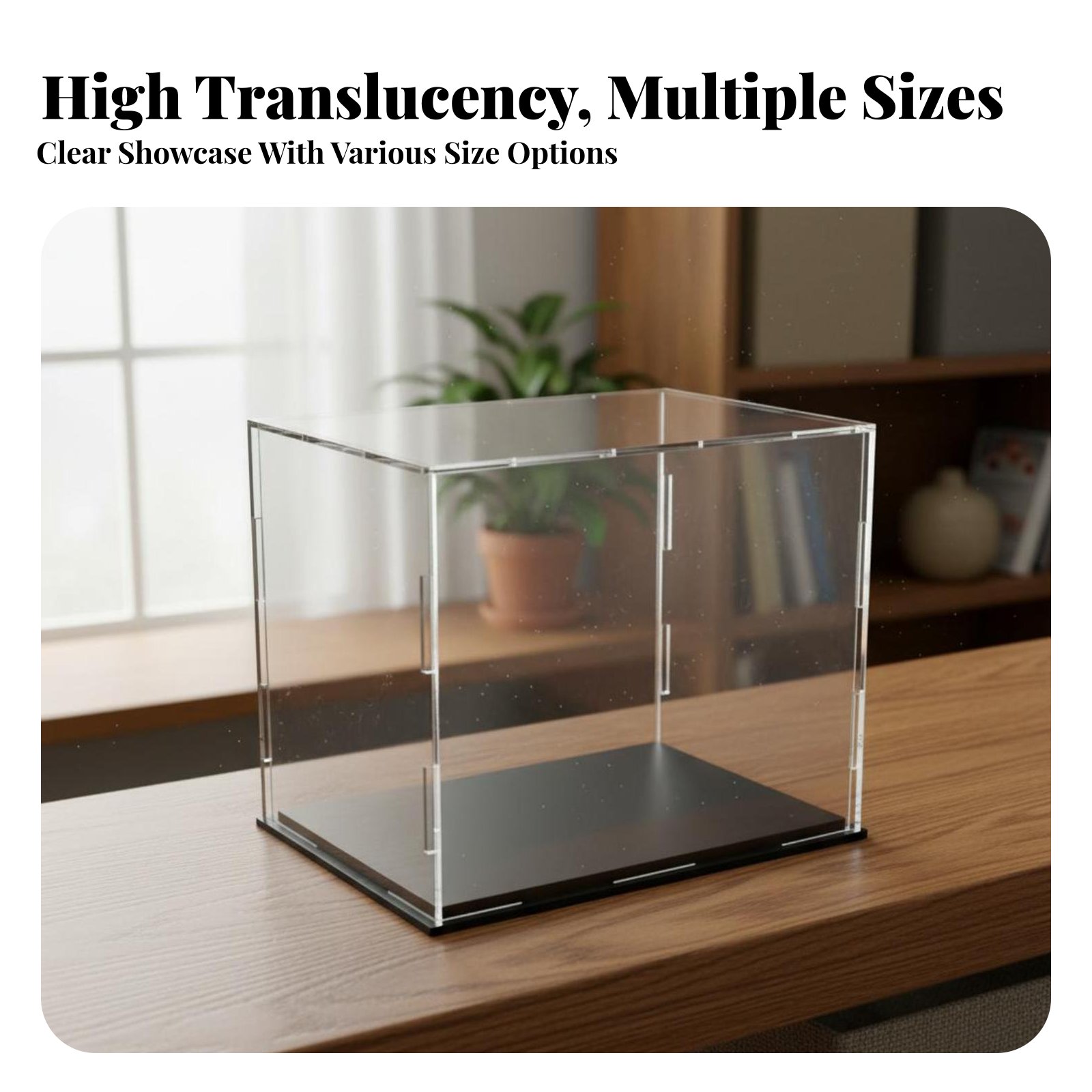 Acrylic Display Case High Clar - Display Case Acrylic ulasan dan harga