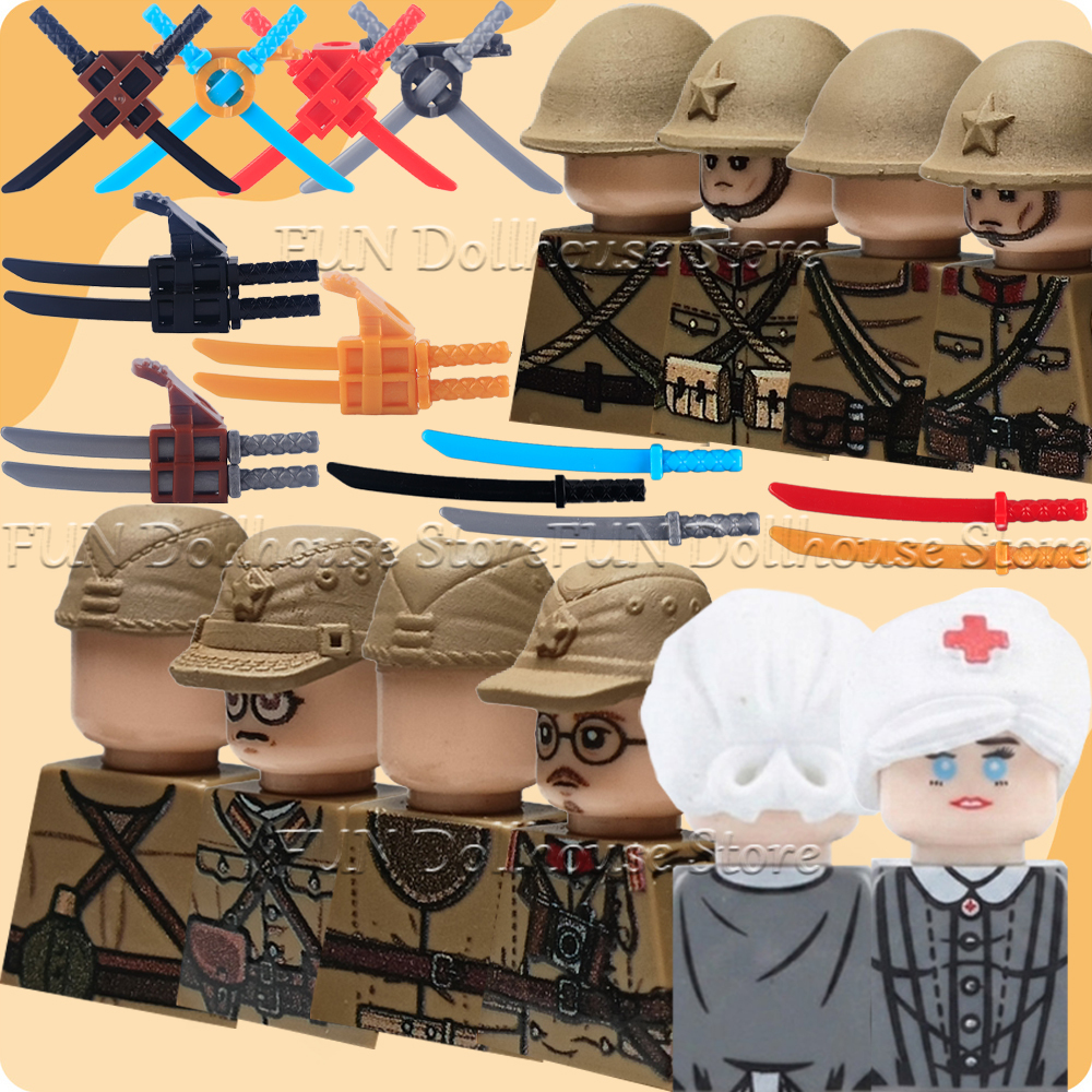 Military Army Japanese Medic S - Lego Minifigure Holder ulasan dan harga