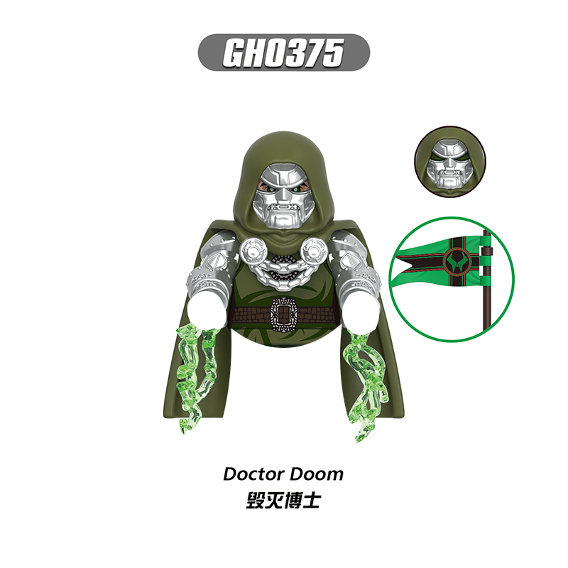 Doctor Doom 2025 Marvel Legend - Building Block Mini ulasan dan harga