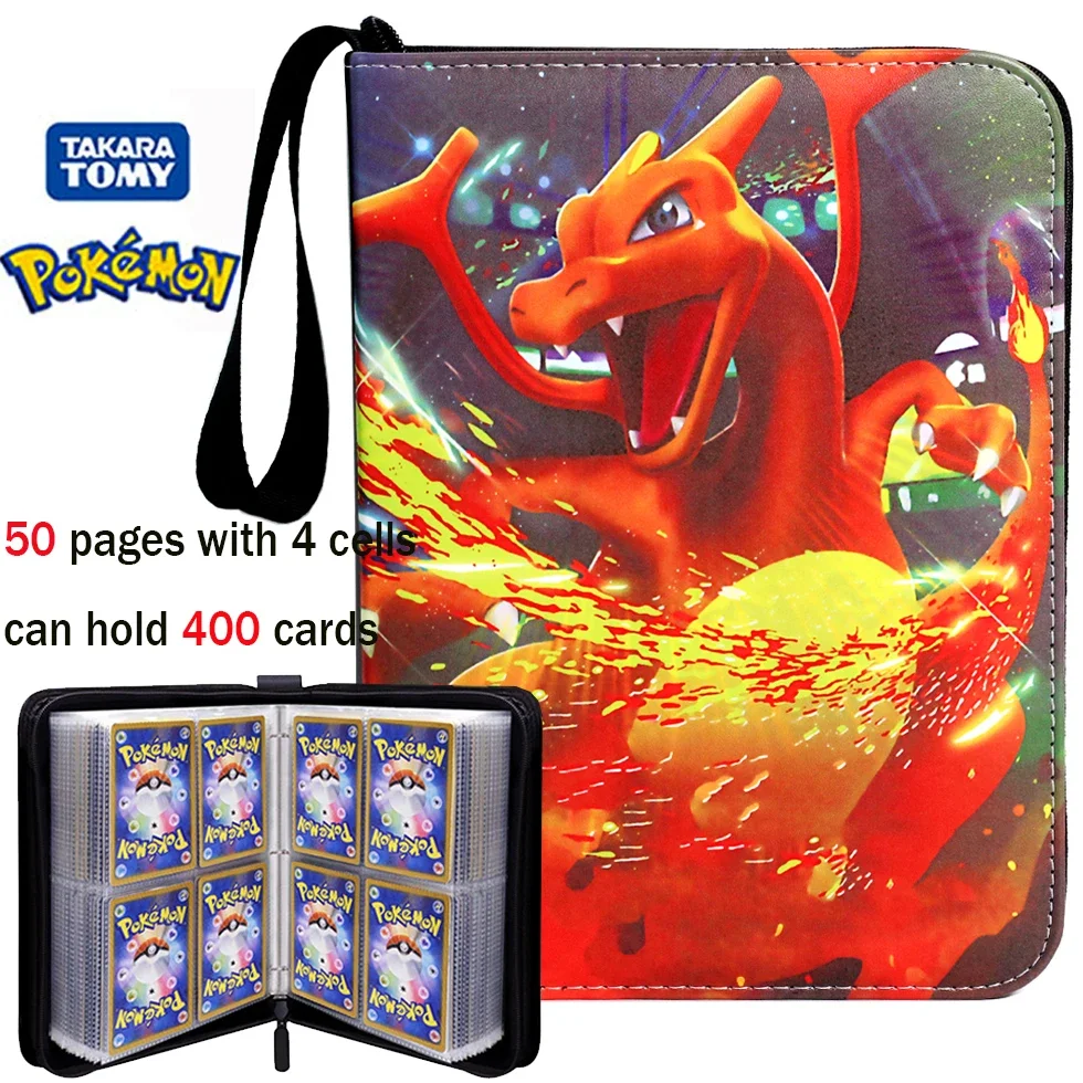 @# Pokemone Card Album PU Zipp - Pokemon Binder Card ulasan dan harga