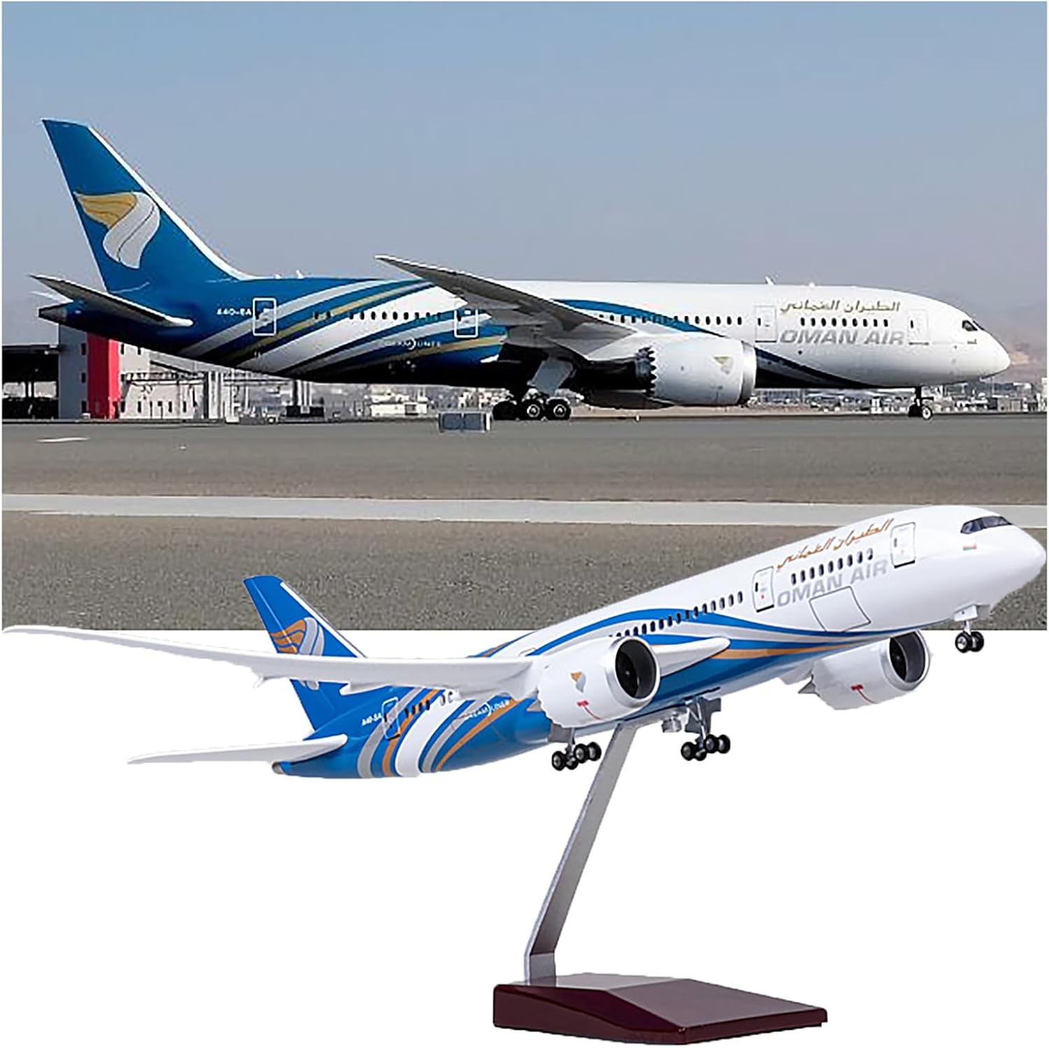 1/130 Scale 47CM Airplane 787  - Model Airplane Plastic ulasan dan harga