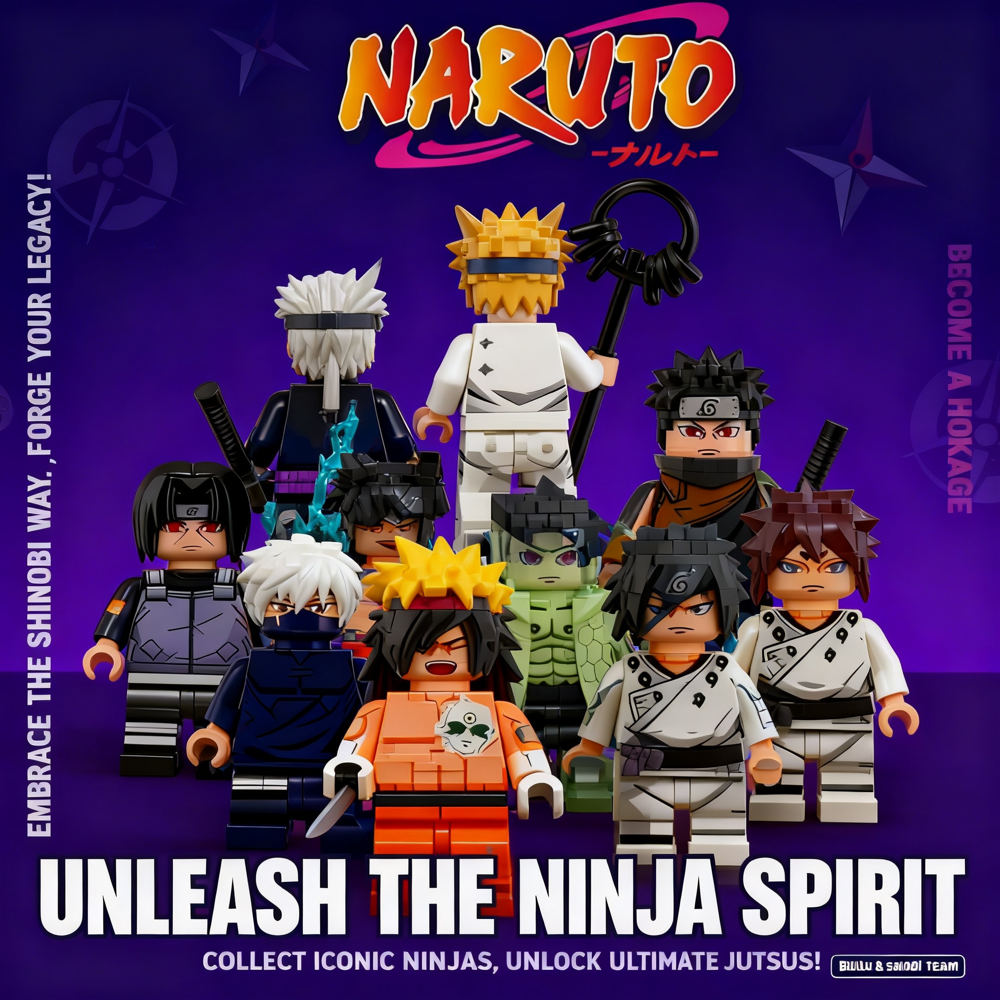 Naruto Sasuke Uchiha Itachi Ka - Building Block Mini ulasan dan harga