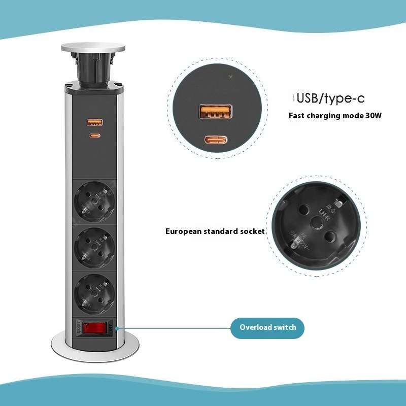 EU 16A PULL POP UP 3 Power EU  - Pop Display Shelf ulasan dan harga