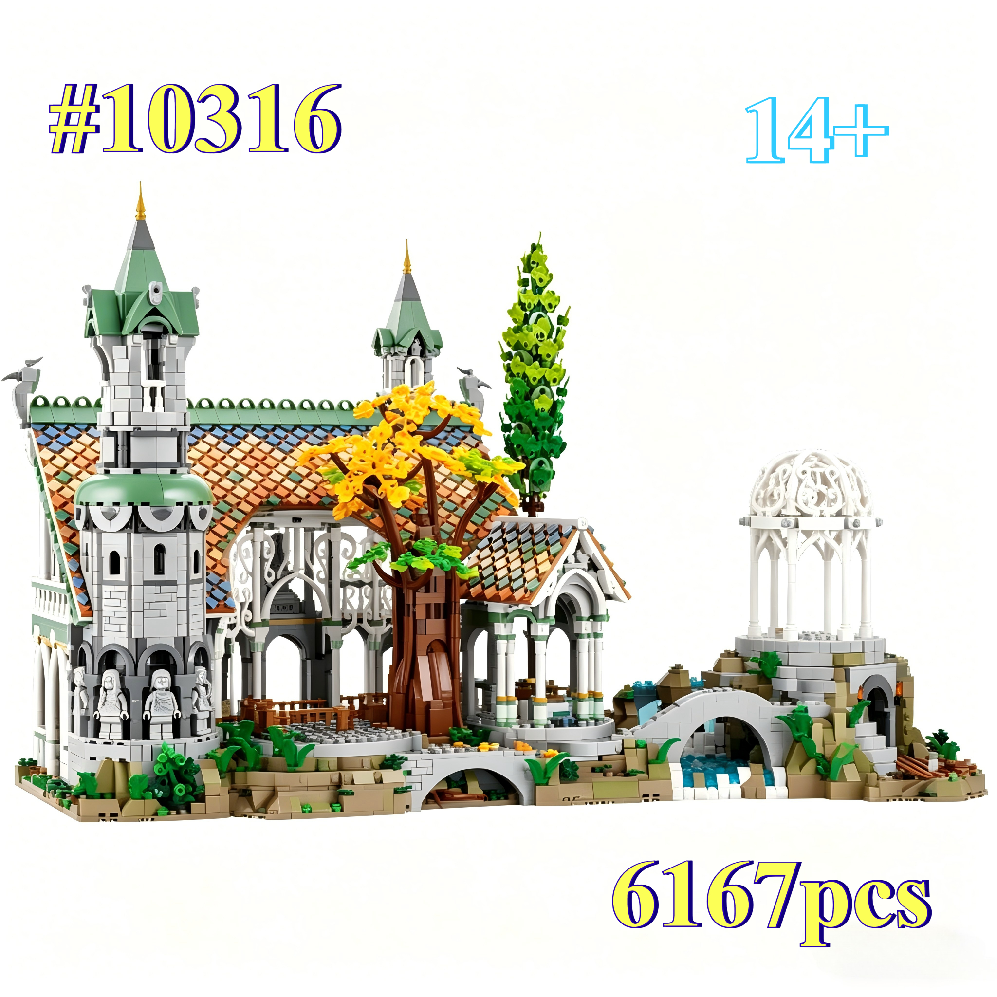 Journey To The Valley 10316 Mi - Building Block Mini ulasan dan harga