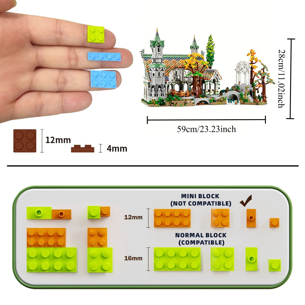 Journey To The Valley 10316 Mi - Building Block Mini ulasan dan harga
