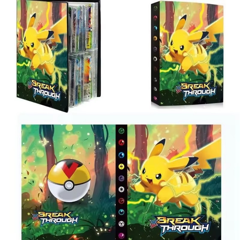 Pokemon Card Binder Album 4 Po - Trading Card Binder ulasan dan harga