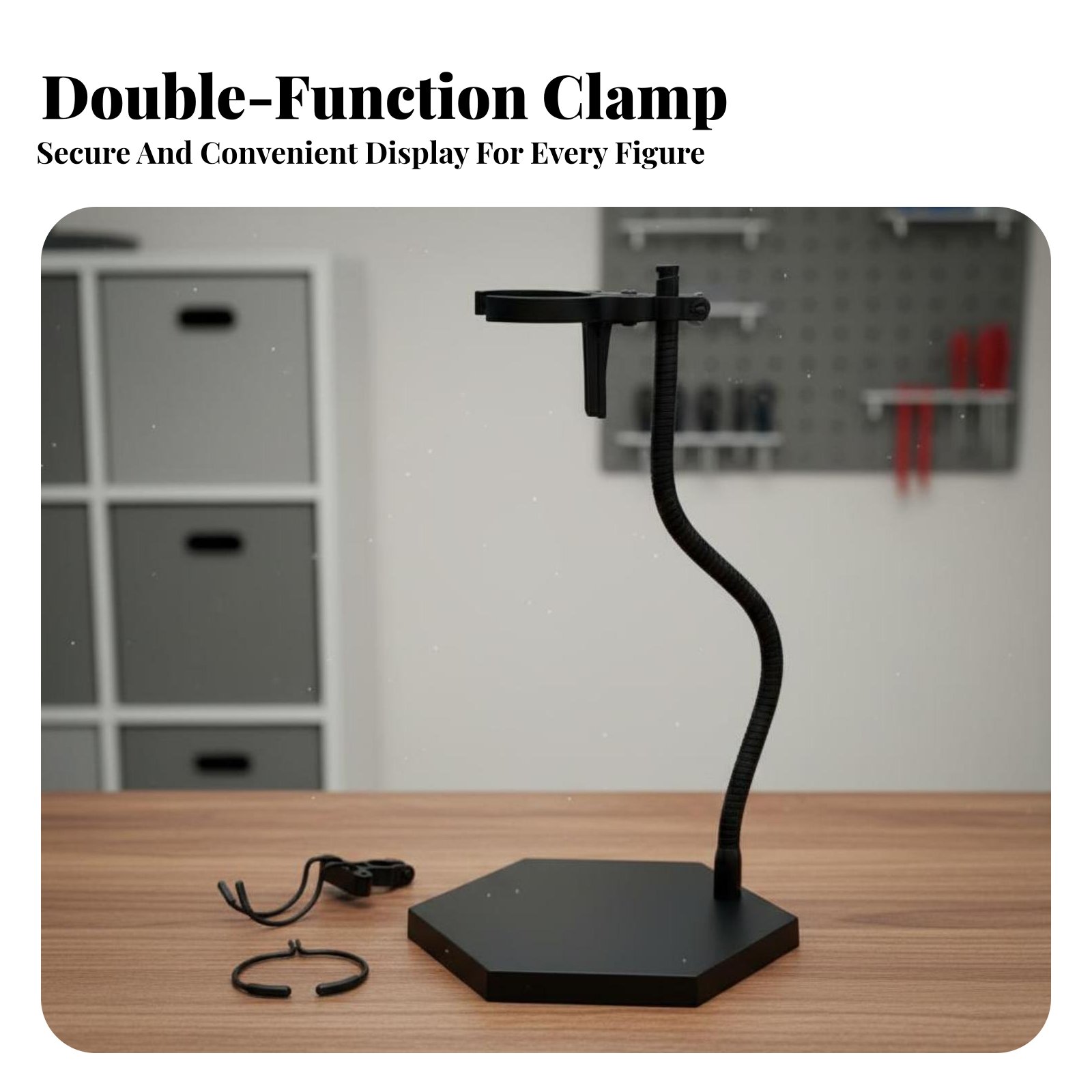 1/6 Scale Figure Stand Bendabl - Action Figure Stand ulasan dan harga