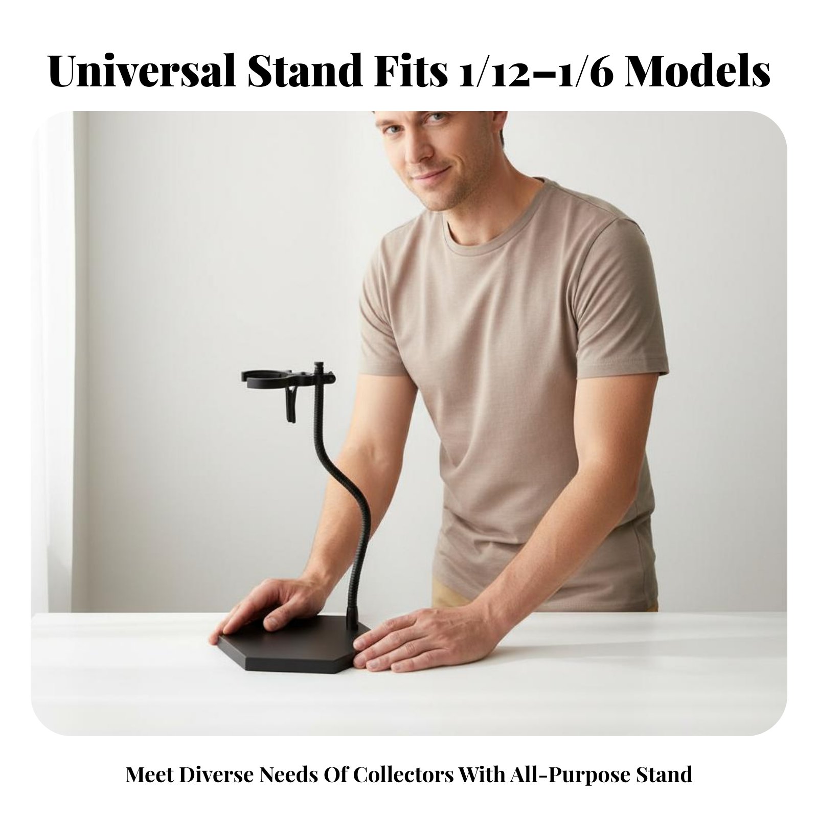 1/6 Scale Figure Stand Bendabl - Action Figure Stand ulasan dan harga