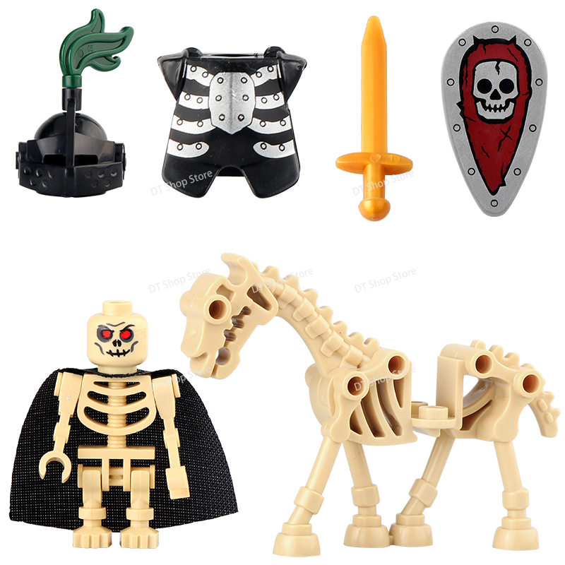 AX9815 AX9816 Medieval Knight  - Lego Minifigure Holder ulasan dan harga