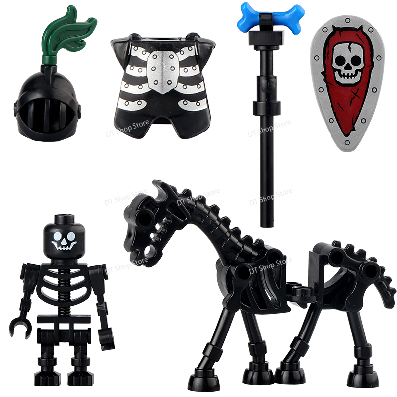 AX9815 AX9816 Medieval Knight  - Lego Minifigure Holder ulasan dan harga