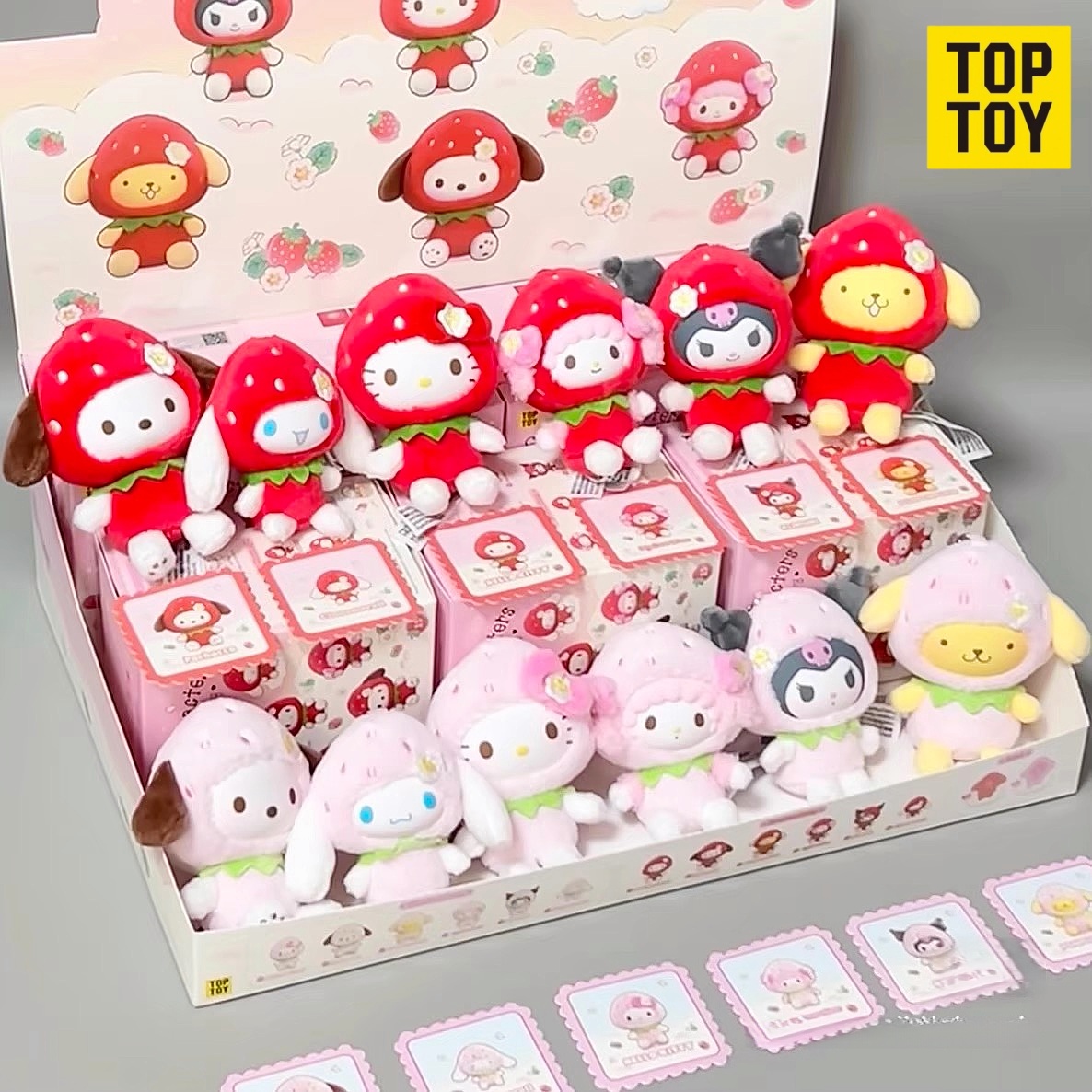 Authentic Toptoy Sanrio Strawb - Vinyl Figure Blank ulasan dan harga