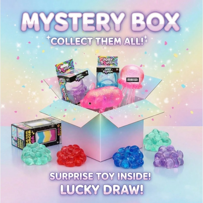 Mystery Blind Box Squishy Toy  - Mystery Box Blind Bag ulasan dan harga