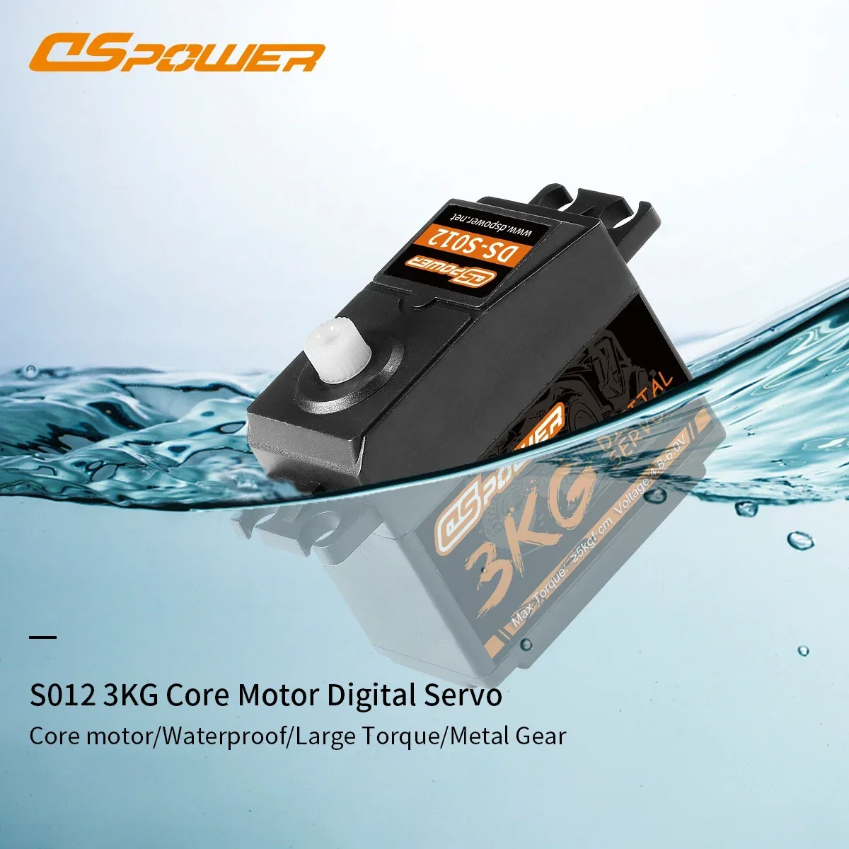 DSpower 3KG Plastic Gear Water - Model Airplane Plastic ulasan dan harga