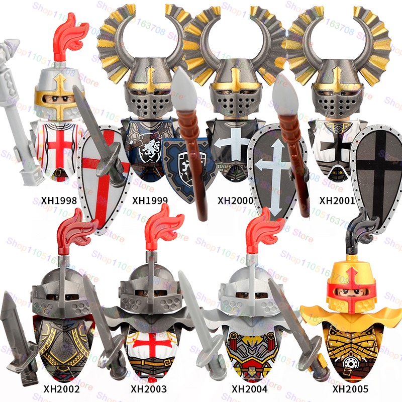 G0128 Moc Medieval Roman Centu - Lego Minifigure Holder ulasan dan harga