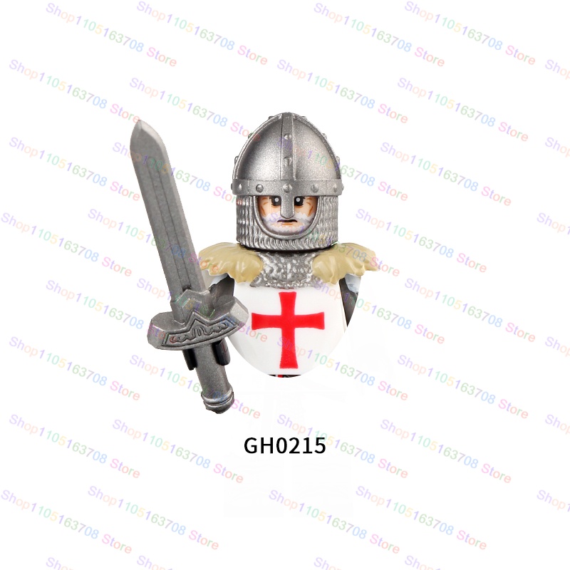 G0128 Moc Medieval Roman Centu - Lego Minifigure Holder ulasan dan harga