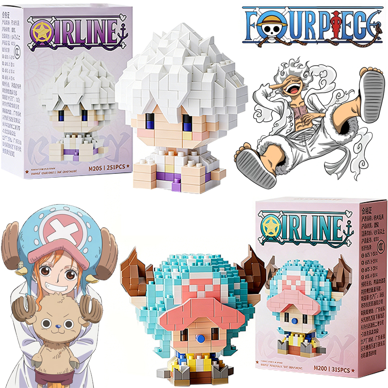 New ONE PIECE Micro Building B - Building Block Mini ulasan dan harga