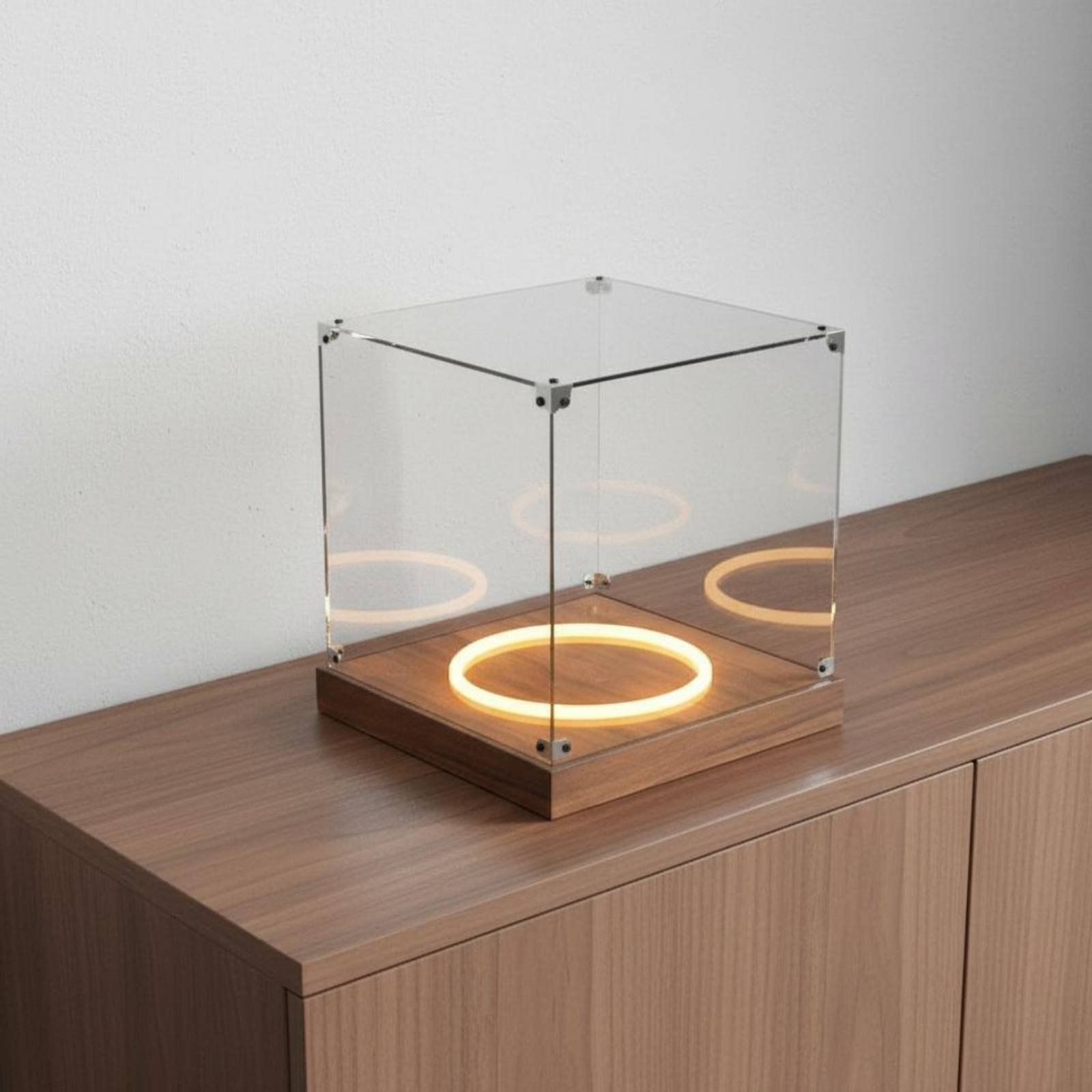 Acrylic Roundball Display Case - Display Case Acrylic ulasan dan harga