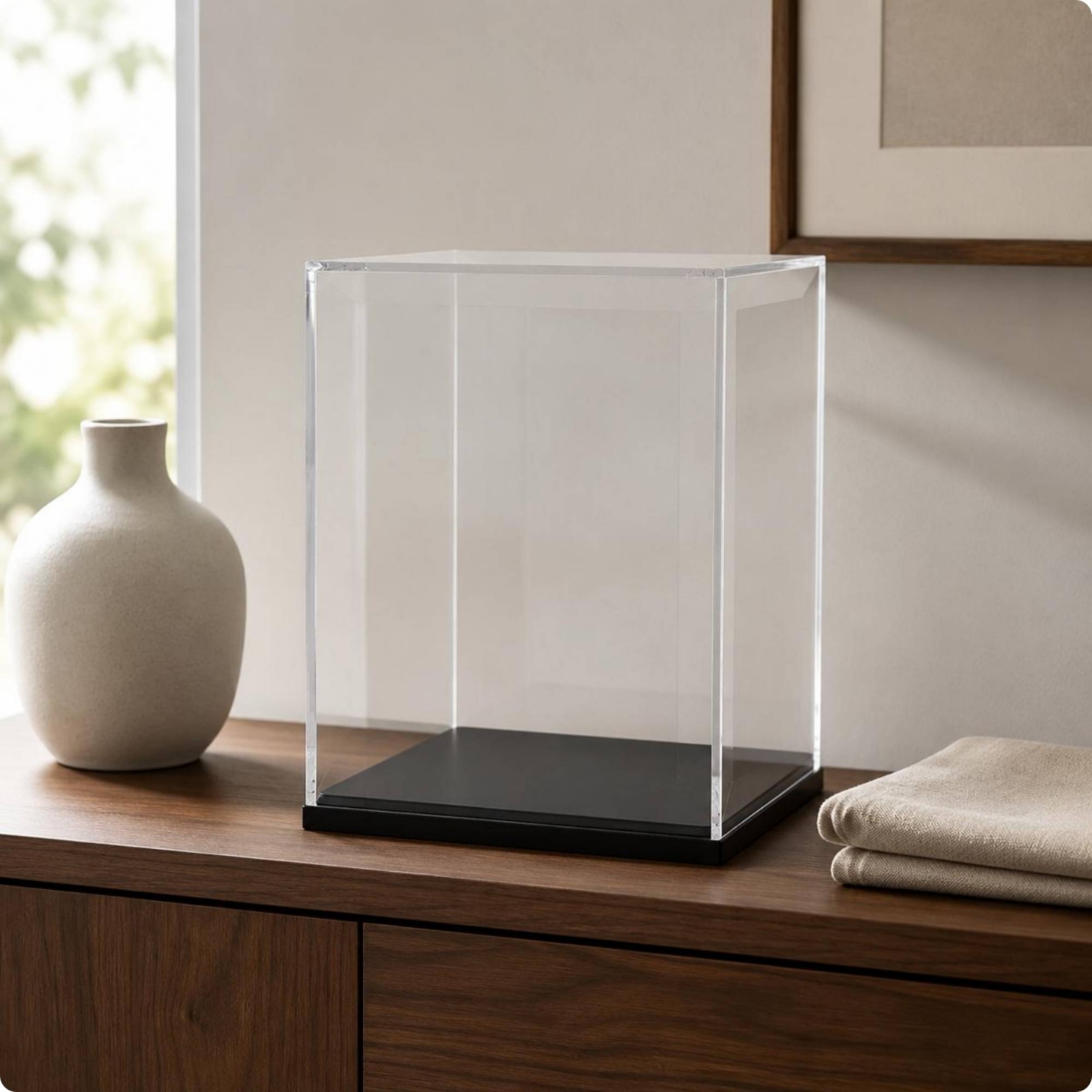 Dustproof Display Case Single- - Display Case Acrylic ulasan dan harga