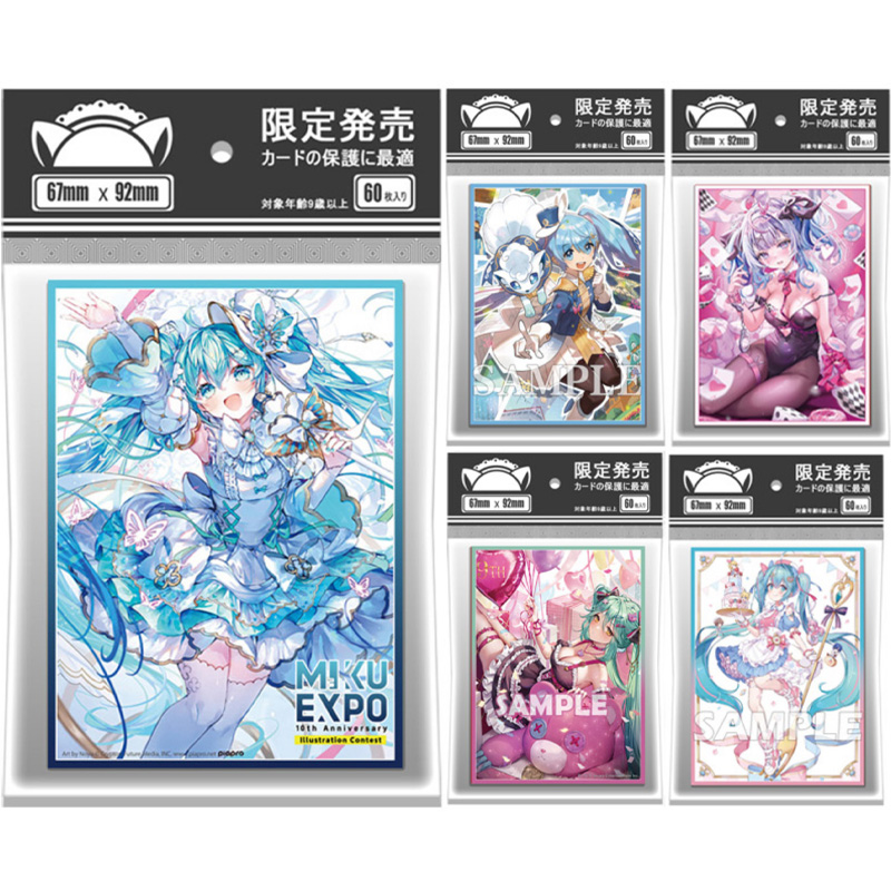 60pcs/set Hatsune Miku Card Sl - Card Penny Sleeve ulasan dan harga