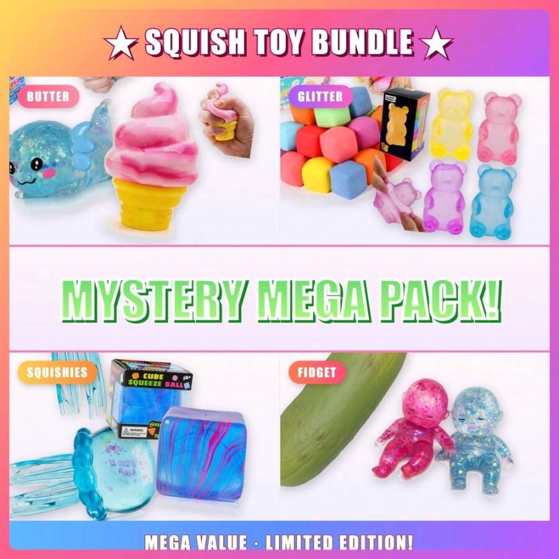 Holiday Squishy Mystery Blind  - Mystery Box Blind Bag ulasan dan harga