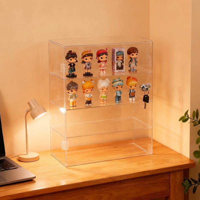 Clear Lockable Acrylic Display - Display Case Acrylic ulasan dan harga