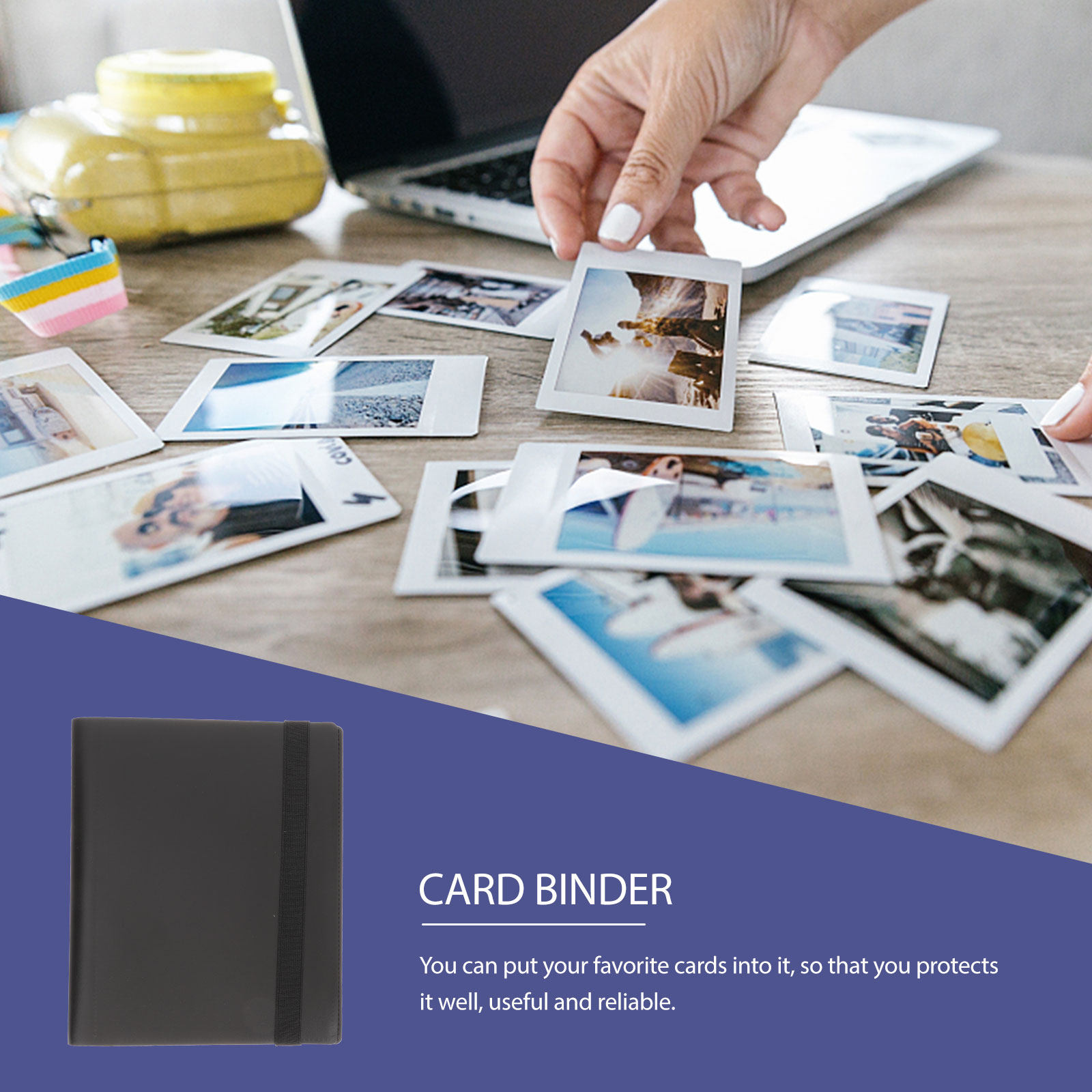 Card Binder Storage Album Prem - Trading Card Binder ulasan dan harga