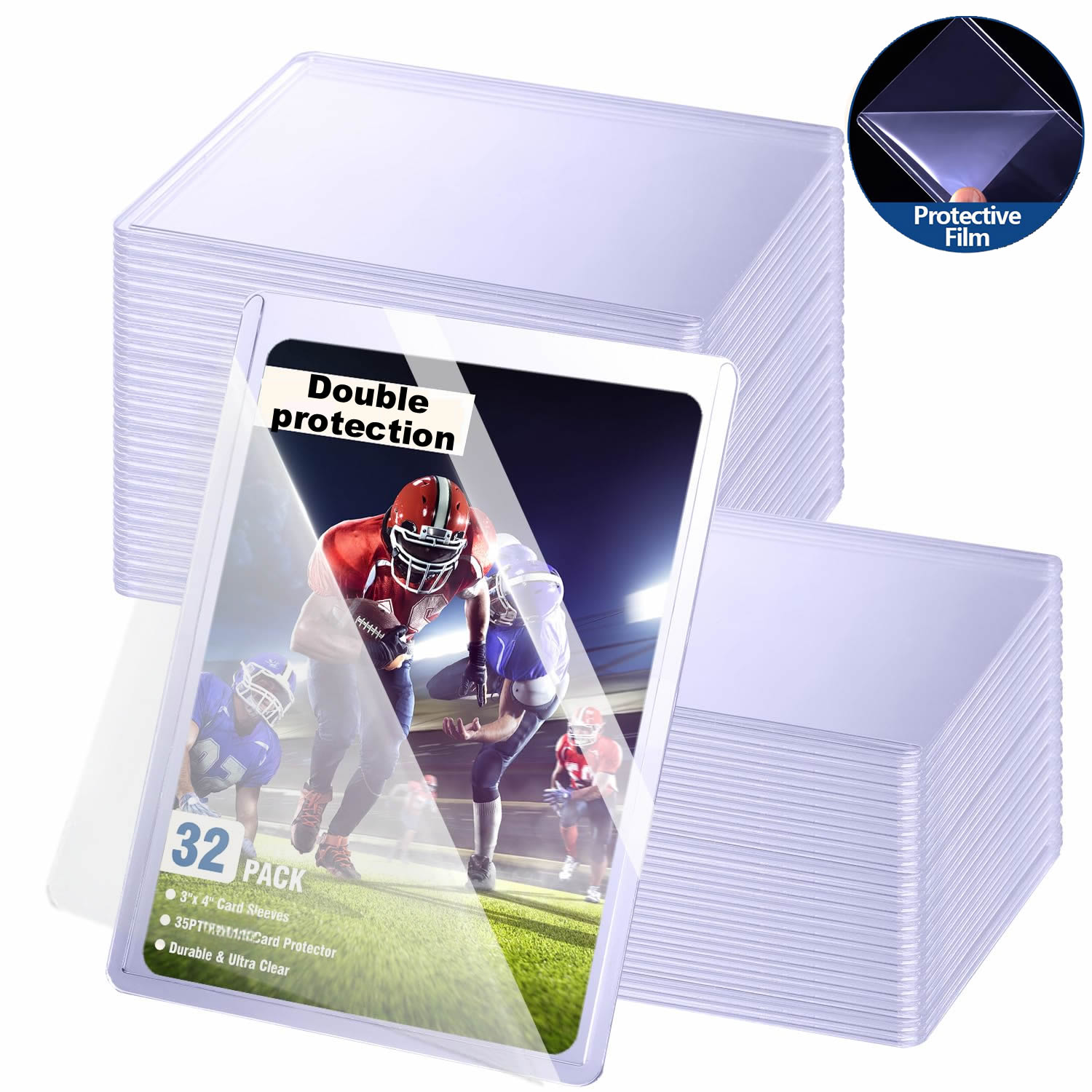 25-100pcs Covered With Protect - Card Penny Sleeve ulasan dan harga