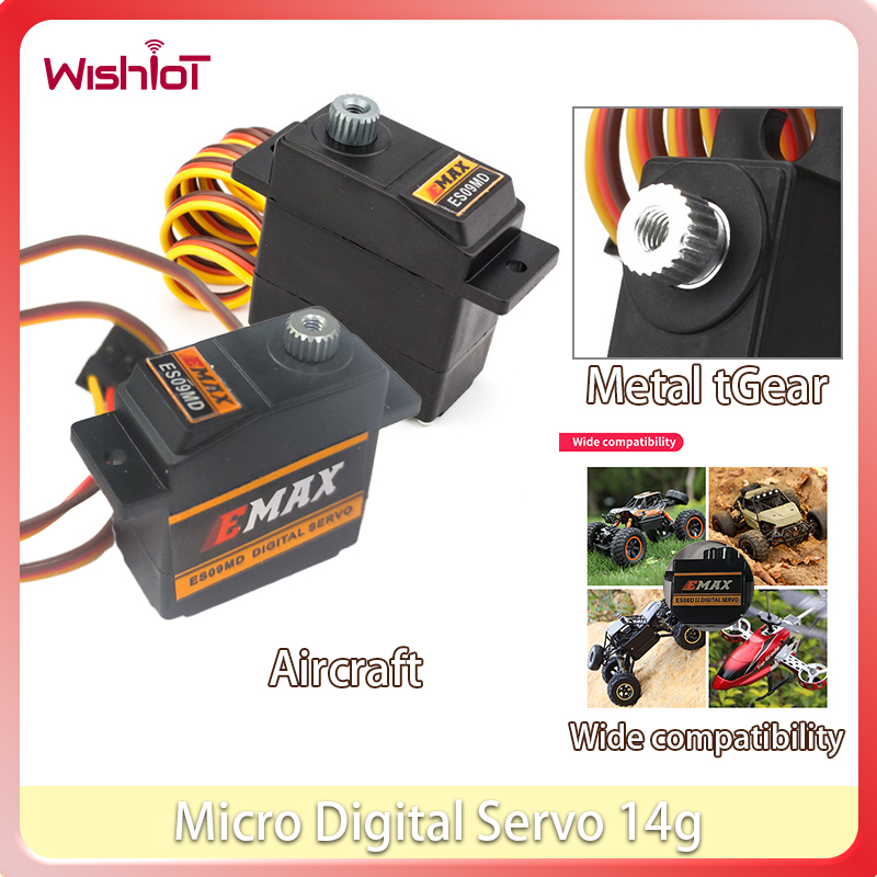 14g Micro Digital Servo ES09MD - Model Airplane Plastic ulasan dan harga