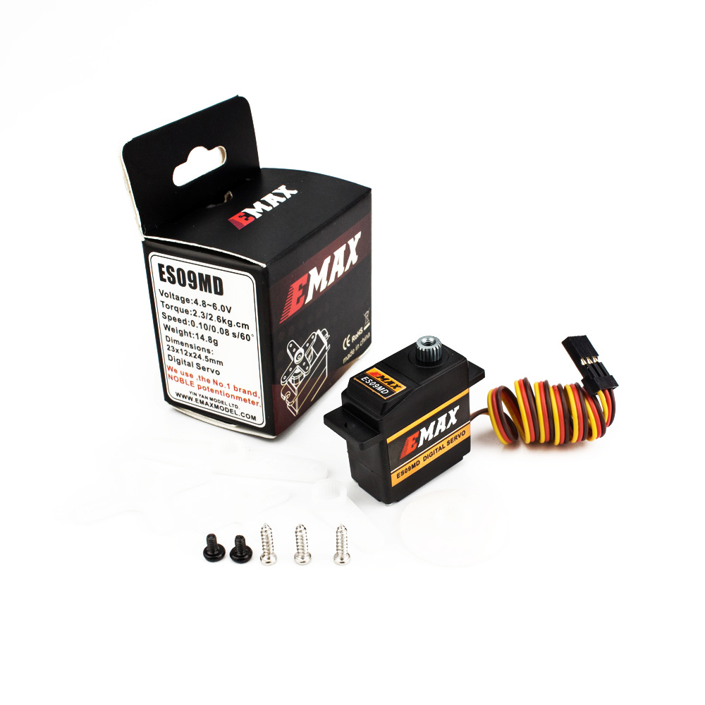 14g Micro Digital Servo ES09MD - Model Airplane Plastic ulasan dan harga
