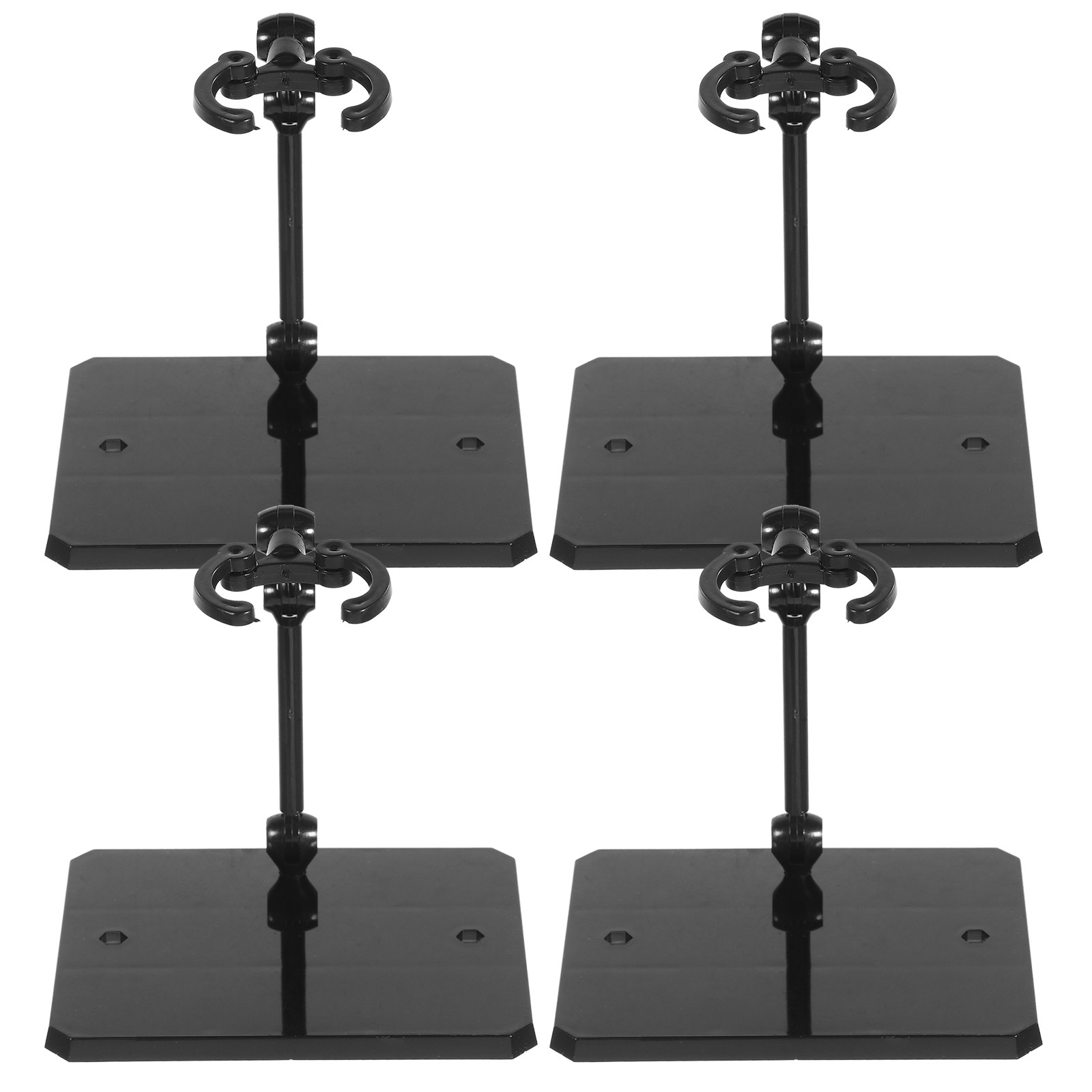4Pcs Desktop Figure Stand Plas - Action Figure Stand ulasan dan harga